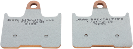 DRAG SPECIALTIES Sintered Brake Pads - Sportster FIT 14-21 XL MODELS HDP537