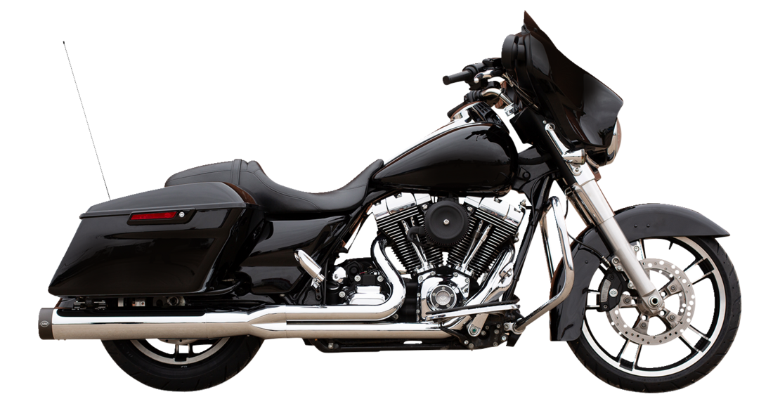 S&S CYCLE 50 State 2:1 SidewinderÂ® Exhaust - Chrome 550-0771B