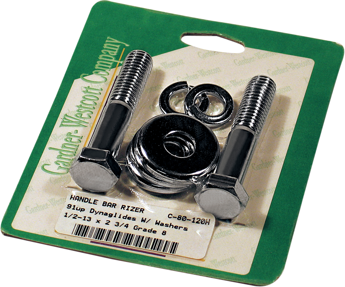 GARDNER-WESTCOTT Riser Bolts - 1/2"-13 x 2-3/4" C-80-120H