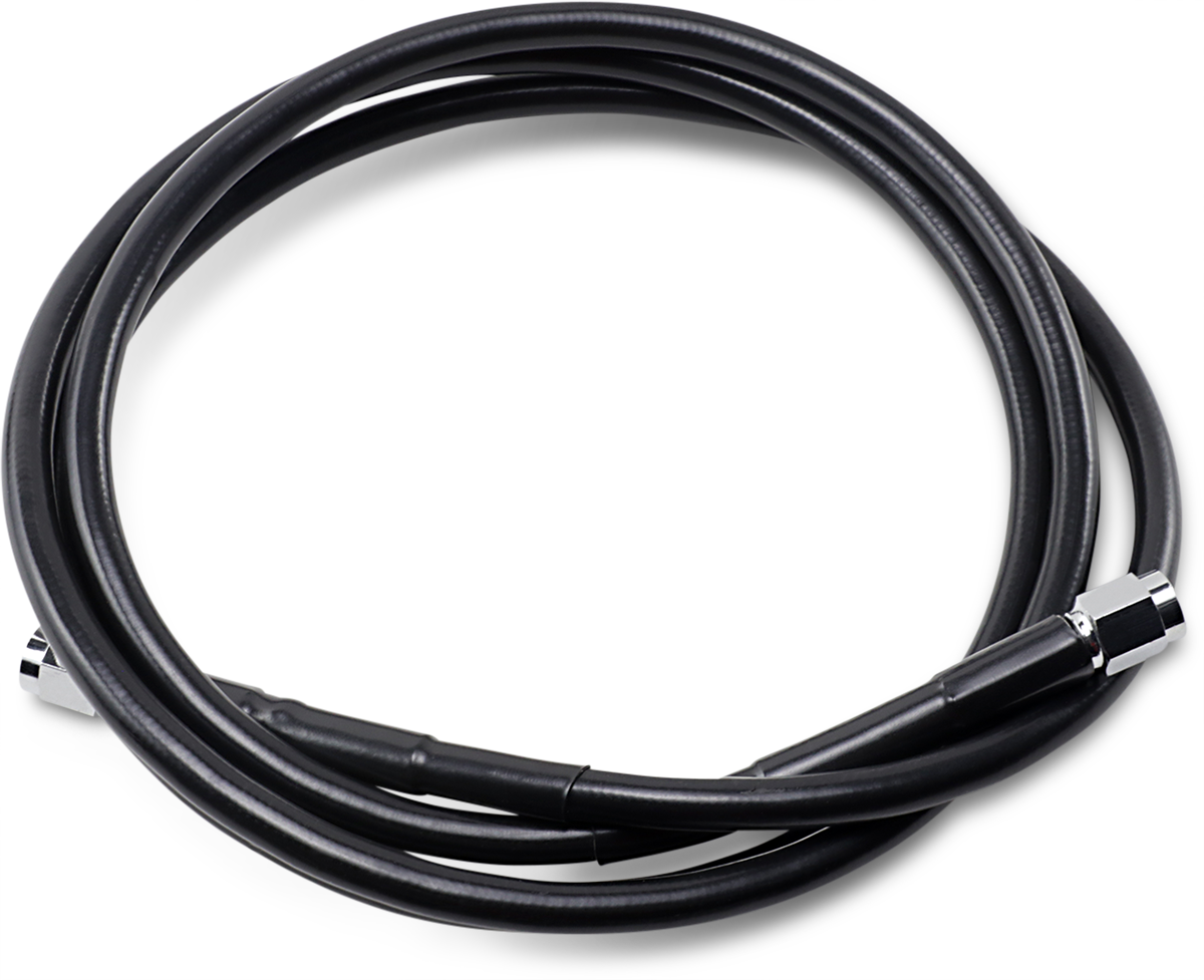 DRAG SPECIALTIES Universal Brake Line - Black - 64" 864-BLK