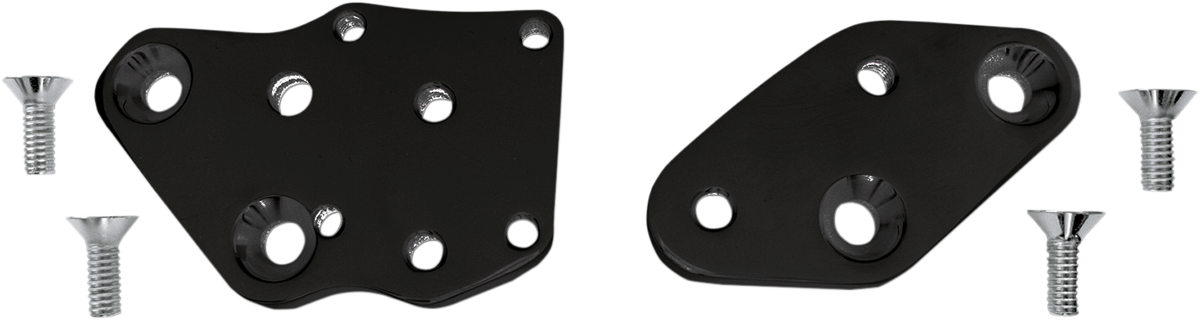 ACCUTRONIX Kick Back Plate - Black - FXST FCKB103-B