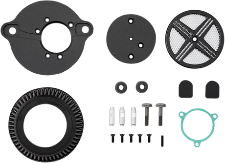 LA CHOPPERS XXX Air Cleaner - Black - M8 LA-2390-03B