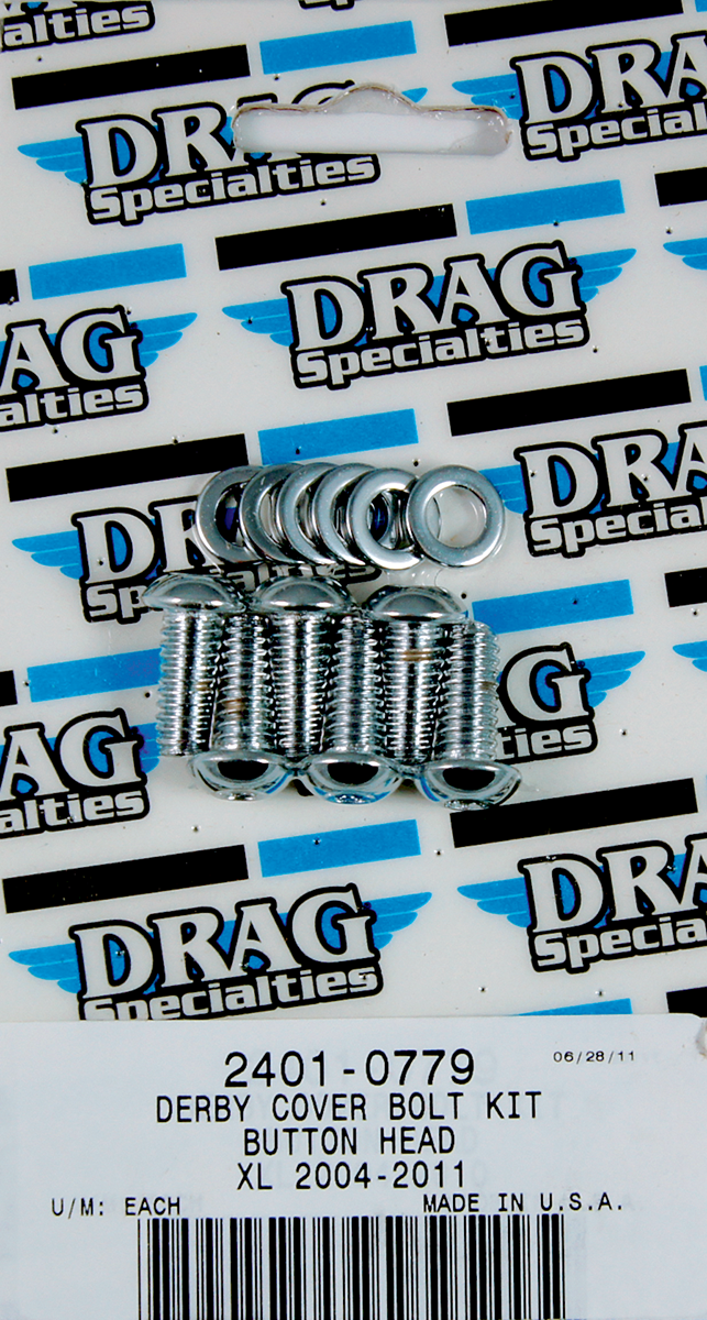 DRAG SPECIALTIES Derby Torx Bolt Kit - XL MK686