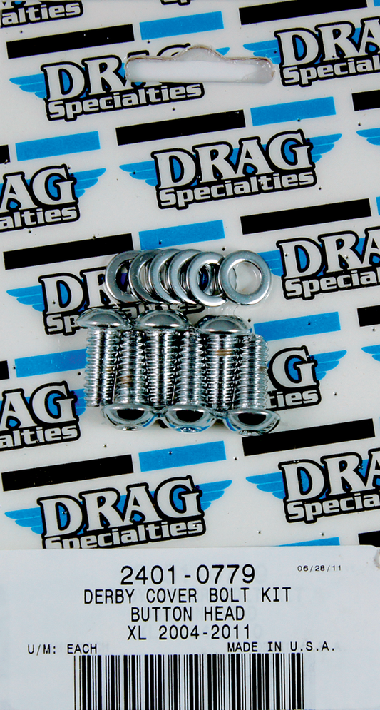 DRAG SPECIALTIES Derby Torx Bolt Kit - XL MK686