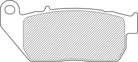 DRAG SPECIALTIES Organic Brake Pads - Sportster FAD387