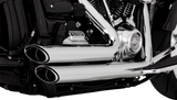 VANCE & HINES Shortshots Staggered Exhaust System - Chrome Softail 2018-2019/ 2023-2024  17335