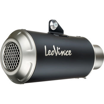 LEOVINCE LV-10 Slip-On Muffler - Black Edition GSX-S 1000 2022-2023 15245B 1811-4351