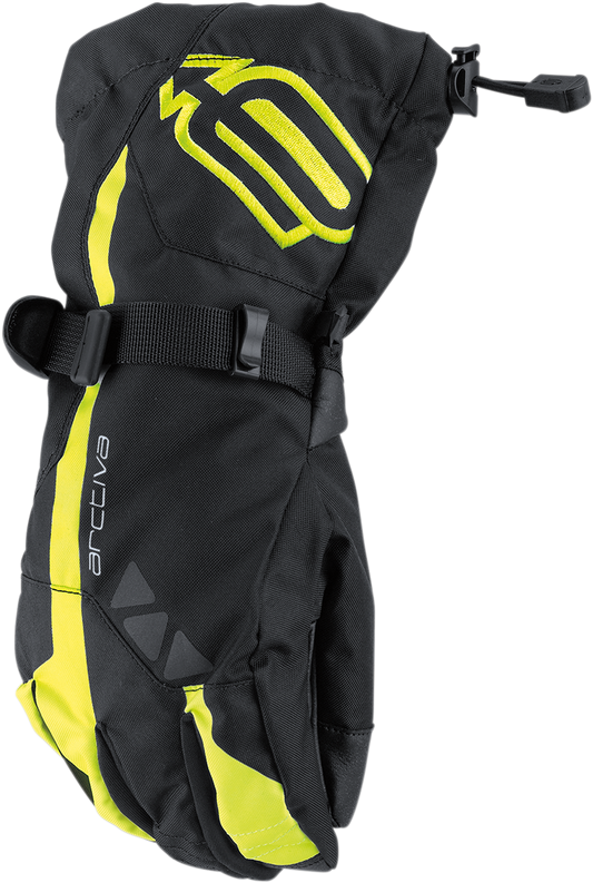 ARCTIVA Pivot Gloves - Black/Hi-Vis Yellow - Small 3340-1327