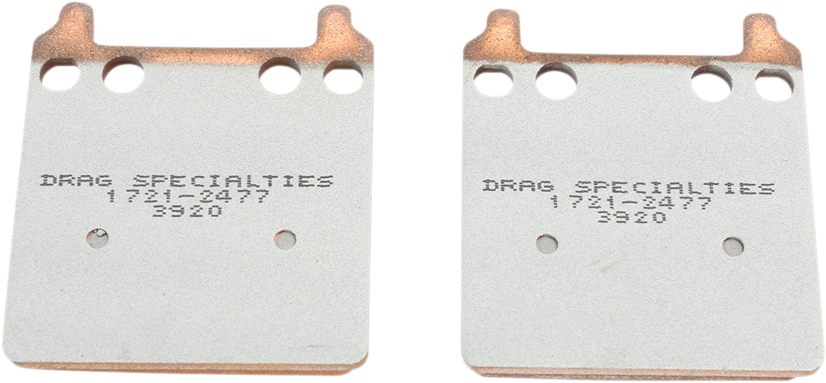 DRAG SPECIALTIES Pastillas de freno premium - HDP916 HDP916