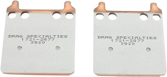 DRAG SPECIALTIES Pastillas de freno premium - HDP916 HDP916