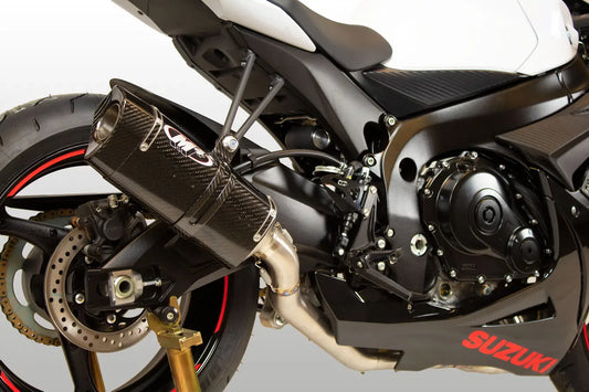 M4 Exhaust Full Titanium System MC36 Carbon Fiber 2011-2024 GSXR600/750 SU6124T