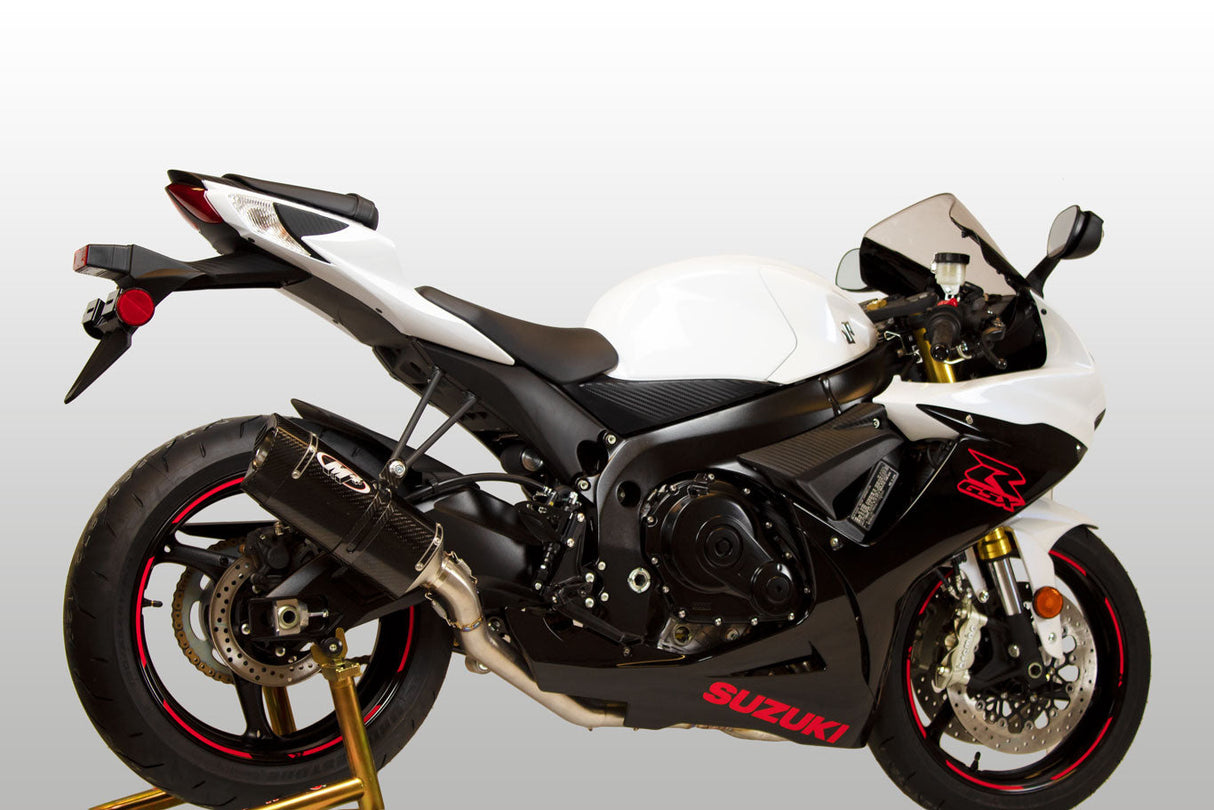 M4 Exhaust Full System Titanium Midpipe MC36 Carbon Fiber 2011-2024 GSXR600/750 SU6124MT