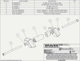 Graves Kawasaki ZX-4RR 2023-2025 Frame Slider Kit FSK-23ZX4-K