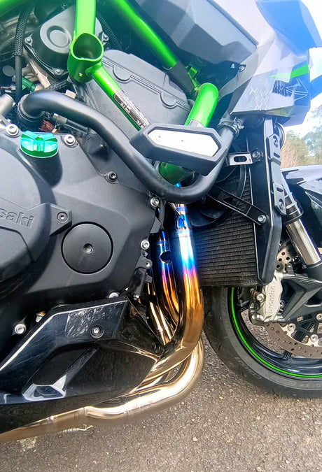Vandemon  ZH2 Bimodal Stealth Titanium Exhaust System KAWAZH2TIEXSYWVPOLA VA-88