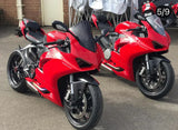 Vandemon Ducati V2 Panigale & Streetfighter Titanium Low Mount Exhaust System 2020-24 DUCV2TIEXHSBELA VA-129