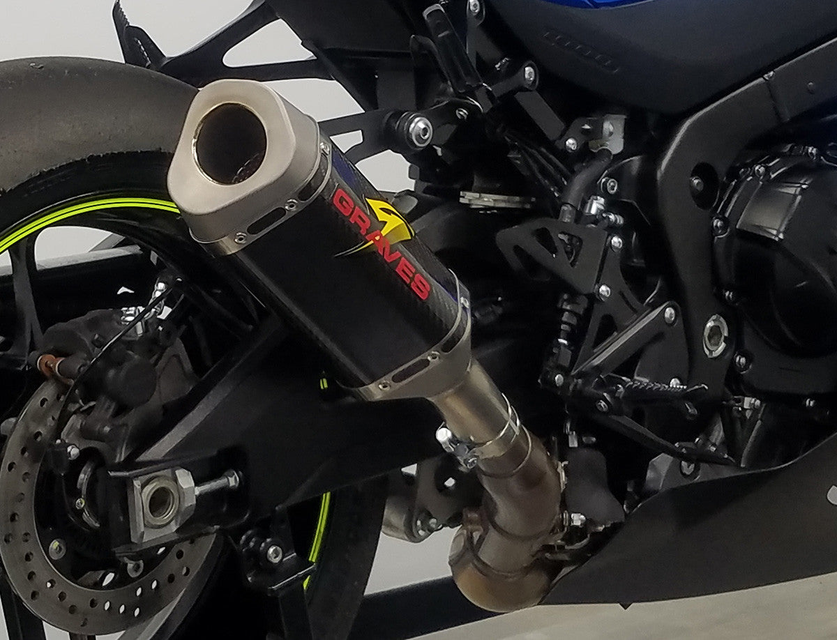 Graves Cat Back Slip On Exhaust For Gsxr1000 2017-2025 2026  Exs-17g1-Cbtc
