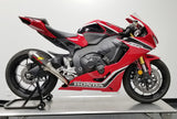 Graves motorsports cat back slip-on exhaust carbon  CBR1000RR 17-25  EXH-17CB1-CBTC