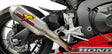 Graves motorsports cbr1000rr 17-20 cat back slip-on exhaust