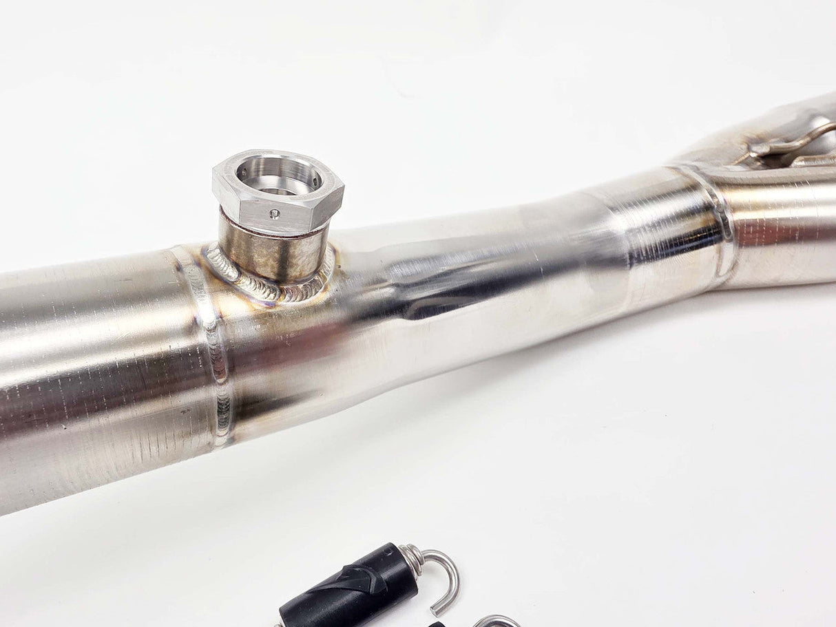 Graves motorsports Kawasaki Ninja 400 + Ninja 500 LINK Stainless Header Upgrade EPK-24EX5-HPS