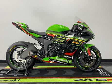 Graves Exhaust  Full Link Titanium / Carbon Works 2019-2025  Zx-6r Also Fits 2015 -2018 Exk-19zx6-Ftcw