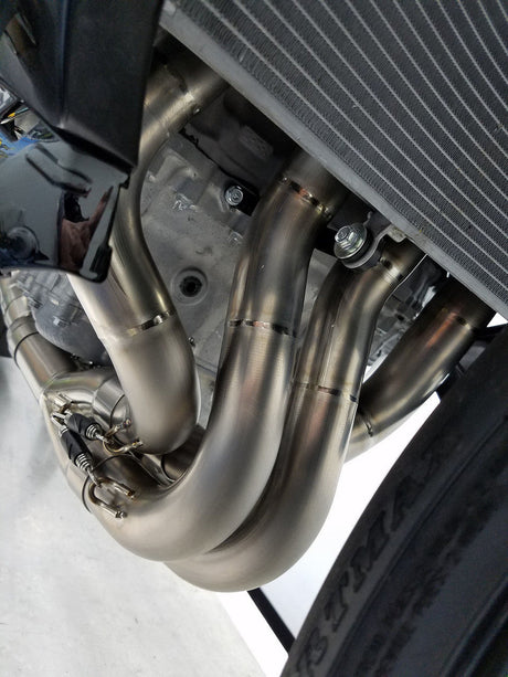 Graves Exhaust  Full Link Titanium / Carbon Works 2019-2025  Zx-6r Also Fits 2015 -2018 Exk-19zx6-Ftcw
