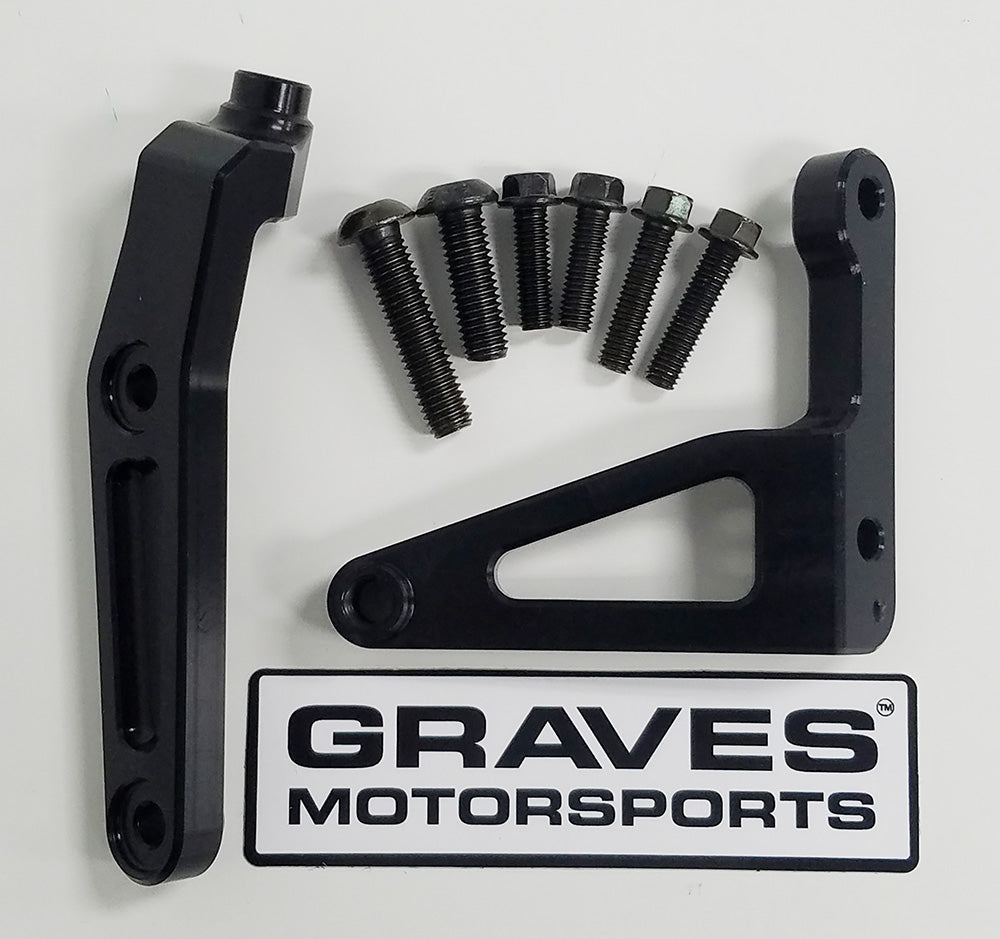 Graves motosports zx-6r  2013-2023 steering damper mount