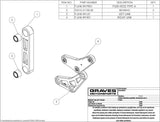 Graves Motorsports Yamaha R9 - A Spec Kit Suspension Link LINK-R9-KITA