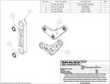 Graves Motorsports Yamaha R9 - B Spec Kit Suspension Link LINK-R9-KITB