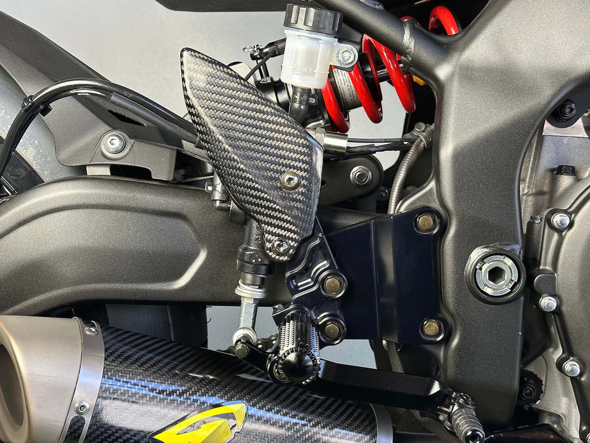 Graves Adjustable Rearsets For  Zx-4rr / Zx-4r 2023-2026  Adjustable Rearsets Rsk-23zx4-Kaf