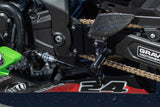 Graves Adjustable Rearsets For  Zx-4rr / Zx-4r 2023-2026  Adjustable Rearsets Rsk-23zx4-Kaf