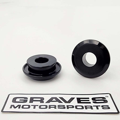 Graves motorsports WORKS Kawasaki ZX-4RR Kit de espaciadores cautivos de rueda trasera W-WWK-23ZX4-05