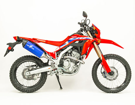 Graves Motorsports  Full Stainless Exhaust  Crf300l Rally   2021-2025  Exh-21c3l-Fsab