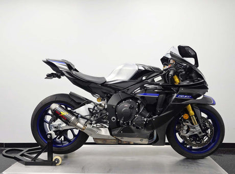 Graves Motorsports  Cat Back Slip-On Exhaust R1 / R1m / R1s 2015-2026 /Fz-10 2017-2018 / Mt-10 2018-2021 Exy-15r1-Cbtc