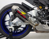 Graves Motorsports  Cat Back Slip-On Exhaust R1 / R1m / R1s 2015-2026 /Fz-10 2017-2018 / Mt-10 2018-2021 Exy-15r1-Cbtc