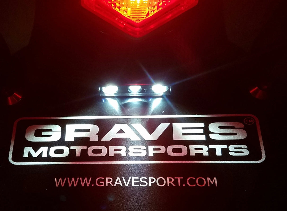 Universal license plate light kit