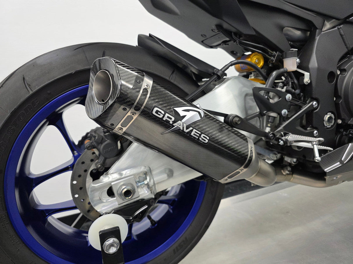 Graves Motorsports Cat Eliminator Exhaust System  For  R1 15-2026  Exy-15r1-Cetc-2