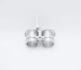 Graves motorsports lower 50mm velocity stacks R1 2009-2014 ABY-09R1-REVB