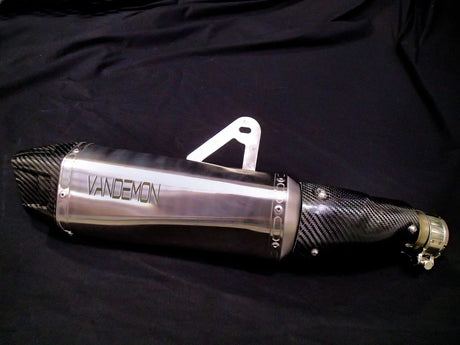 Vandemon Titanium Slip-On Muffler Kawasaki H2 SE SX  2018-24 KAWAH2SESXTITBRMUF6 VA-148
