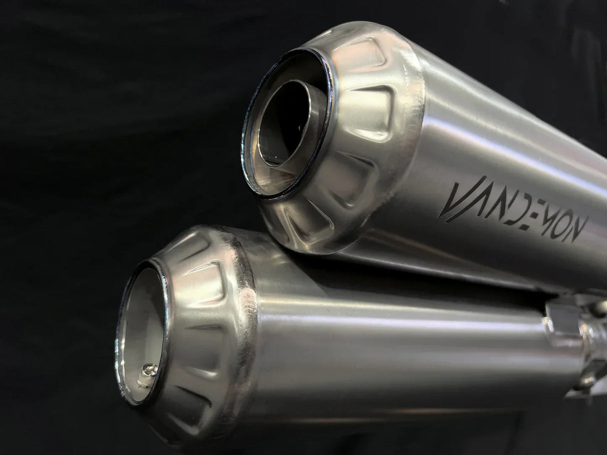 Vandemon  Harley Davidson Sportster S 1250cc Bimodal Stealth Titanium Slip-On Mufflers HARSPRTRSTIEXWVA VA-50