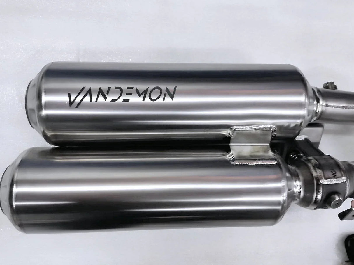 Vandemon  Harley Davidson Sportster S 1250cc Bimodal Stealth Titanium Slip-On Mufflers HARSPRTRSTIEXWVA VA-50