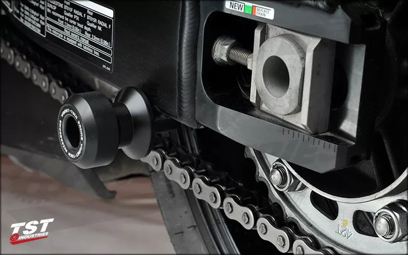 IN STOCK Womet-Tech Swingarm Spools Sliders Kawasaki /Suzuki /Honda  8mm SW8T40-BK