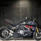 Vandemon  Ducati X Diavel & Diavel S 1260 2016 -2022 Bimodal Stealth Titanium Slip-On  DUCDVLTITANEXHWVA VA-46