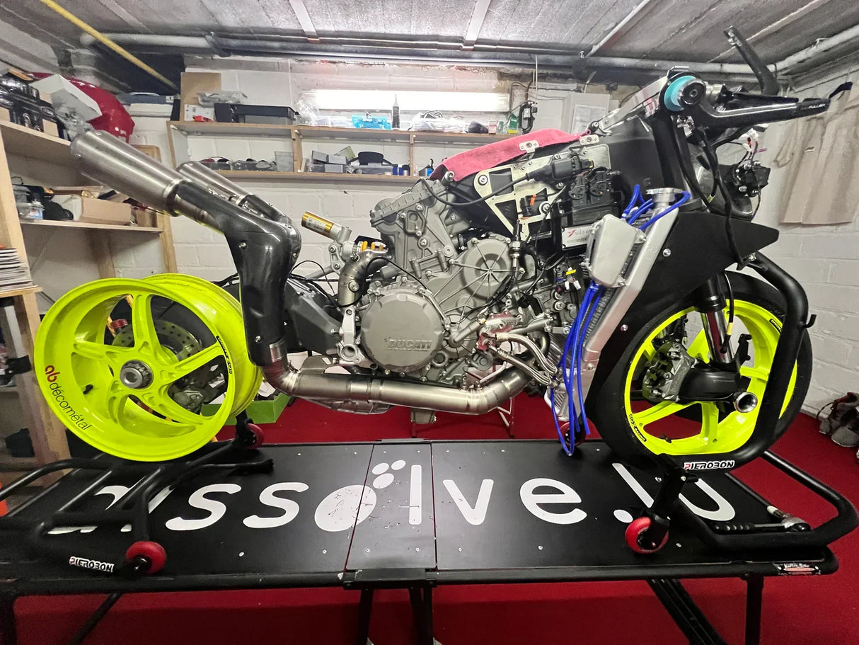 Vandemon Ducati Panigale/ Streetfighter V2 955 Full Titanium High Mount Exhaust System 2019-24 DUCV2TIEXHSMESA VA-125