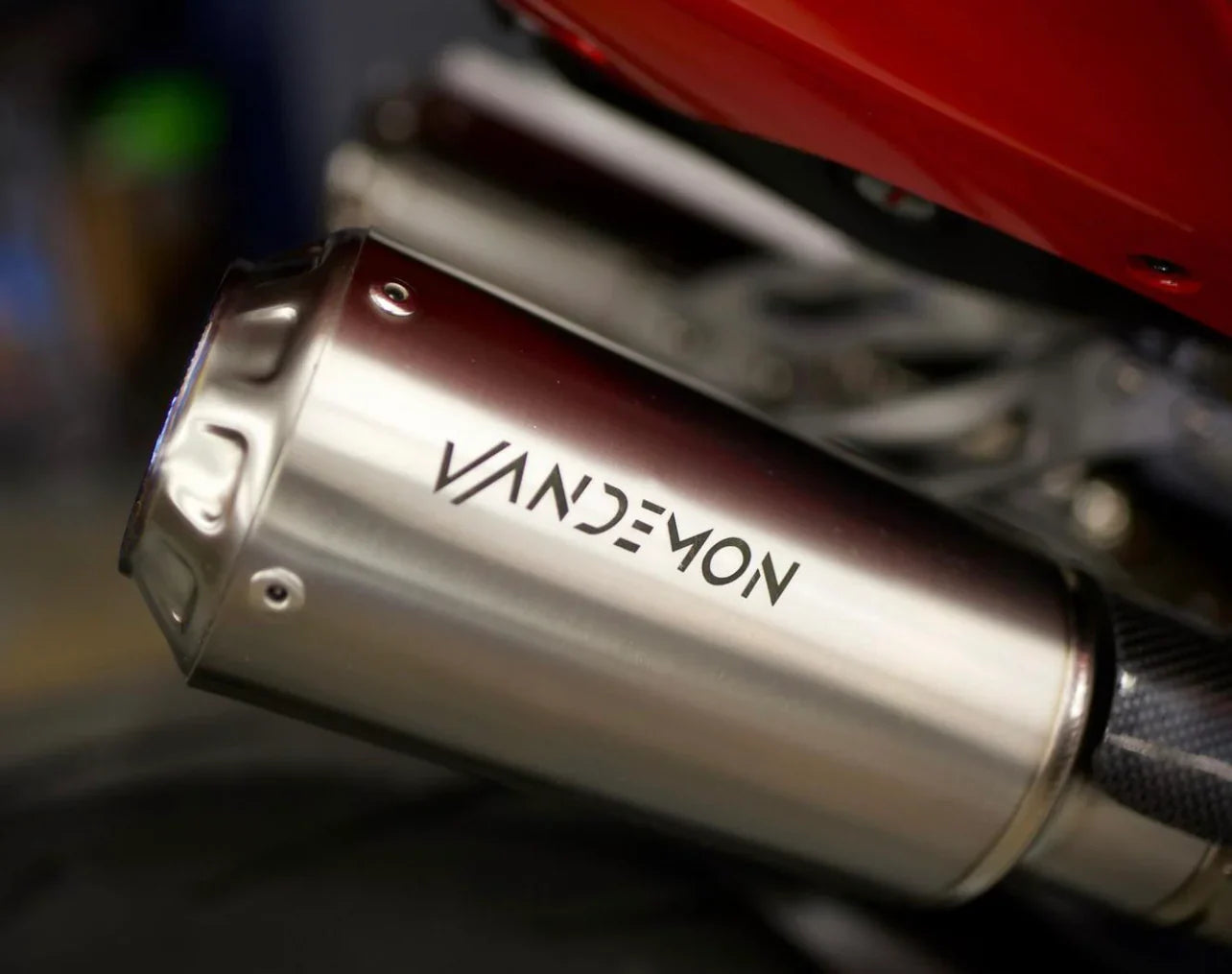 Vandemon Ducati Panigale/ Streetfighter V2 955 Full Titanium High Mount Exhaust System 2019-24 DUCV2TIEXHSMESA