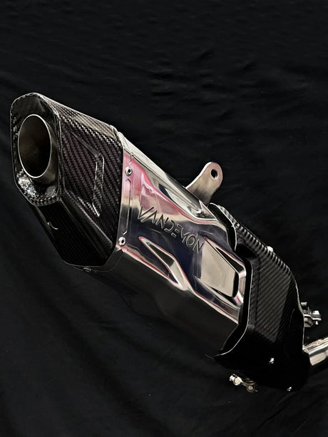 Vandemon  ZH2 Bimodal Stealth Titanium Exhaust System KAWAZH2TIEXSYWVPOLA VA-88