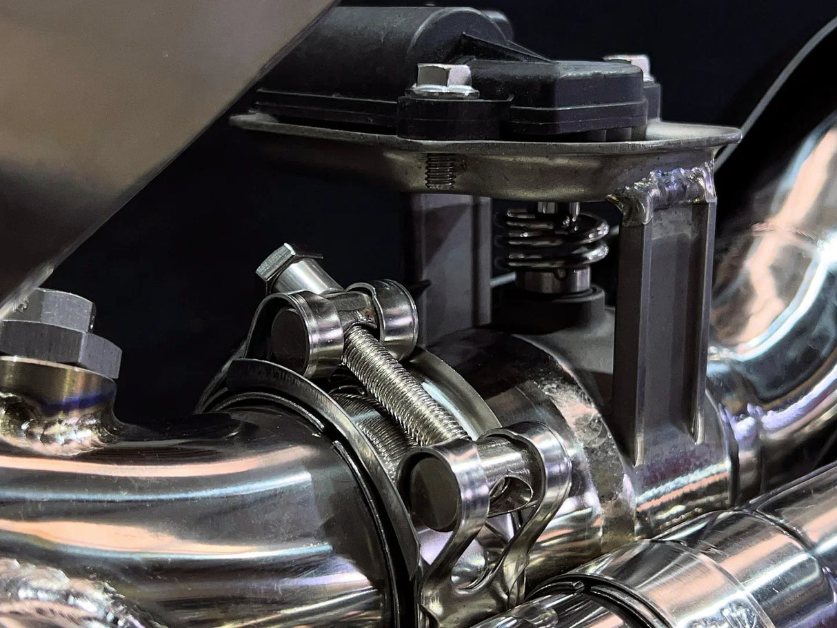 Vandemon  Bimodal Stealth Titanium Exhaust System H2 SE SX   2018-2025 KAWAH2SESXTIEXSYWVB VA-21