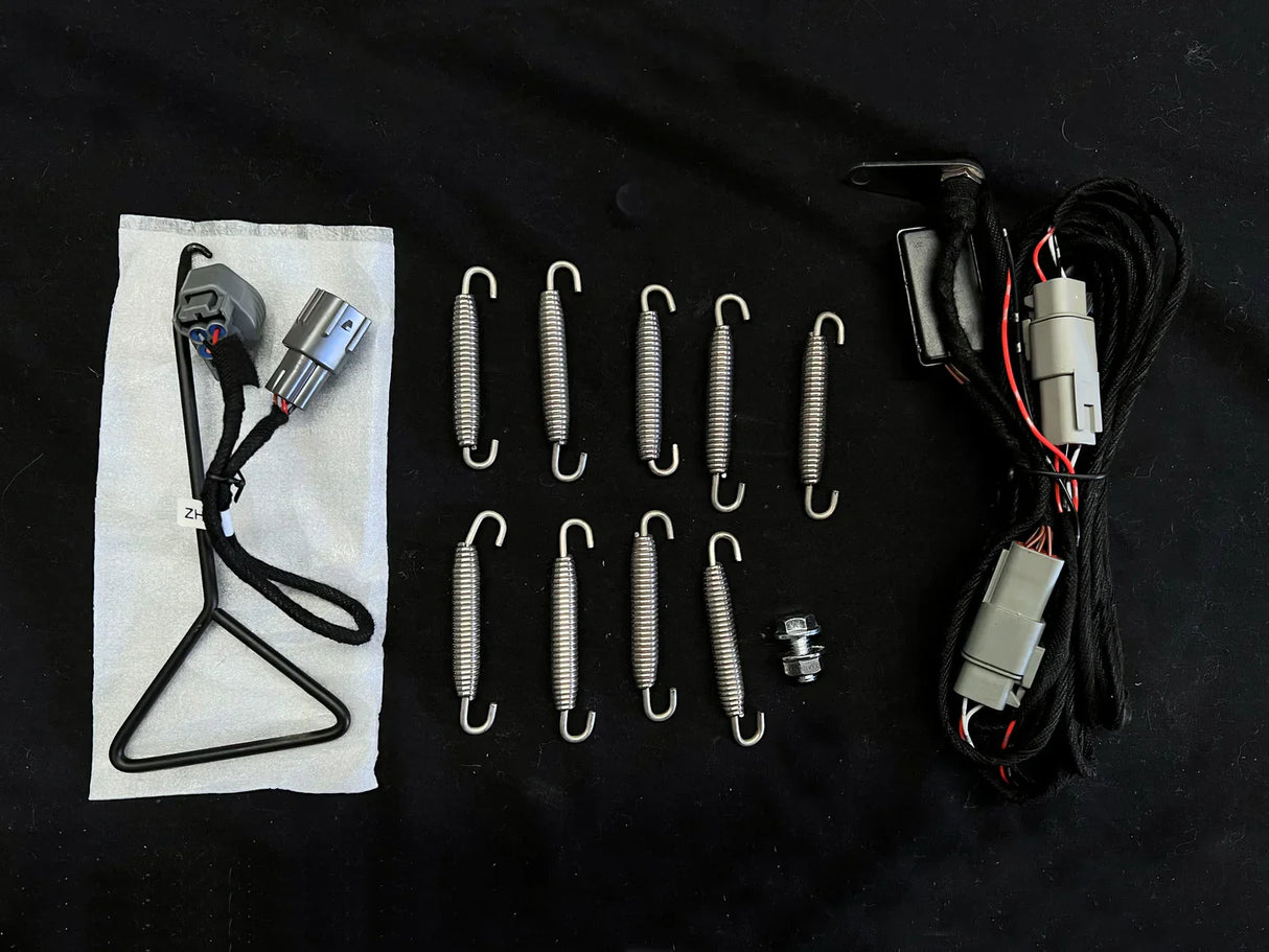 Vandemon  Bimodal Stealth Titanium Exhaust System H2 SE SX   2018-2025 KAWAH2SESXTIEXSYWVB VA-21