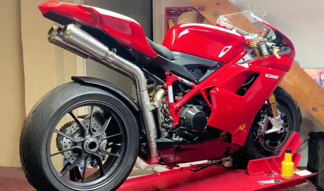 Vandemon  Ducati 1098R,1198 Titanium Exhaust System 2007-11 DUC109RTIEXMESA VA-29