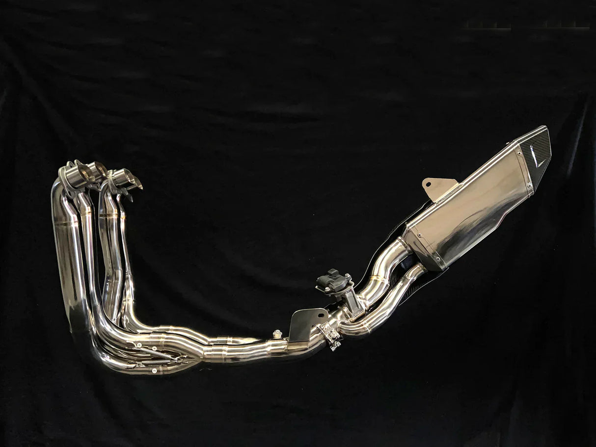 Vandemon  H2 H2R 2015-2024 Bimodal Stealth Titanium Exhaust System KAWAH2TICSPOLEXHWV VA-48