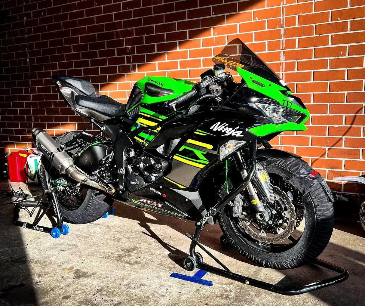 Vandemon  Full Titanium Exhaust ZX6R 600 & 636 2009-2026  KAWAZX6RTITANEXHCFA VA-47